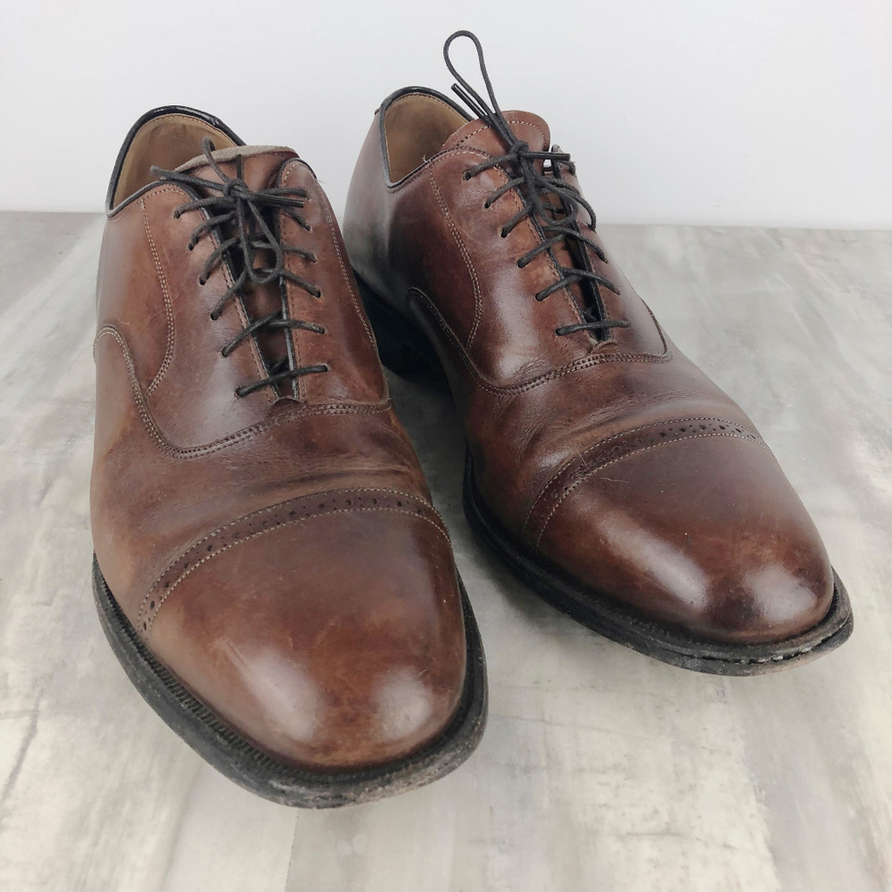 Johnston & Murphy Cap Toe Oxford Dress Shoes 11
